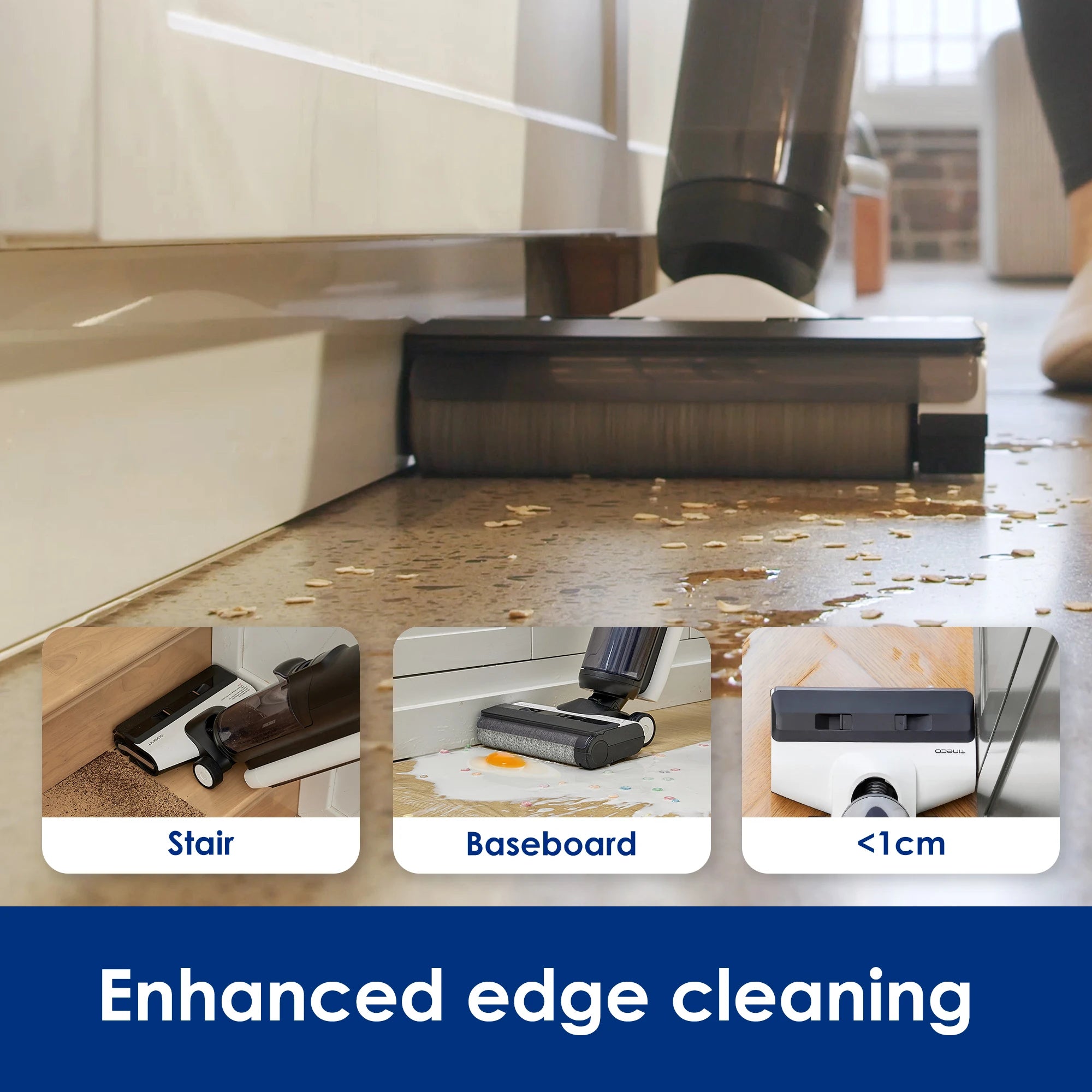 Tineco Floor One S5 Combo Υγρό Στεγνό Ηλεκτρική Σκούπα