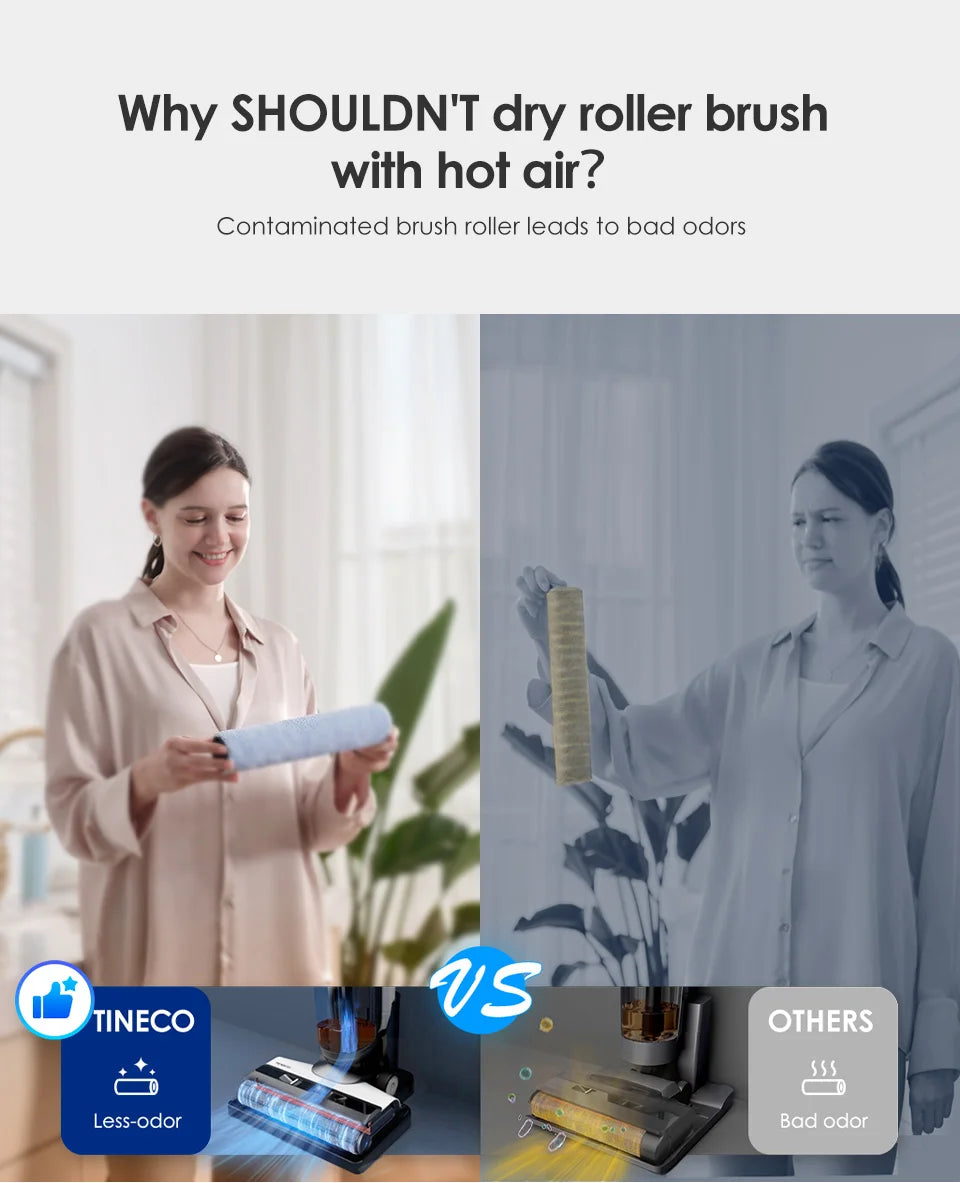 Tineco Floor One S6 Ασύρματο Σκούπα Υγρής και Ξηρής Καθαριότητας