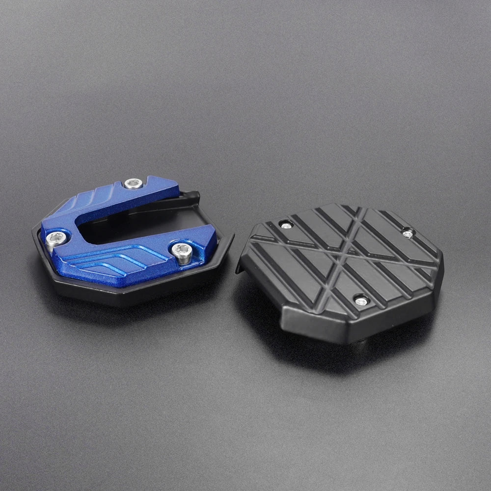 Universal Scooter Motorcycle Bike Kickstand Extender Foot Side Stand Extension Pad Support Plate Anti-skid Enlarged Base