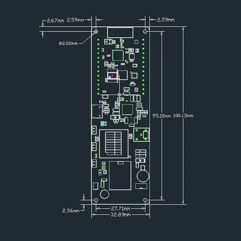 LILYGO T-Beam ESP32 LoRa GPS-utviklingskort
