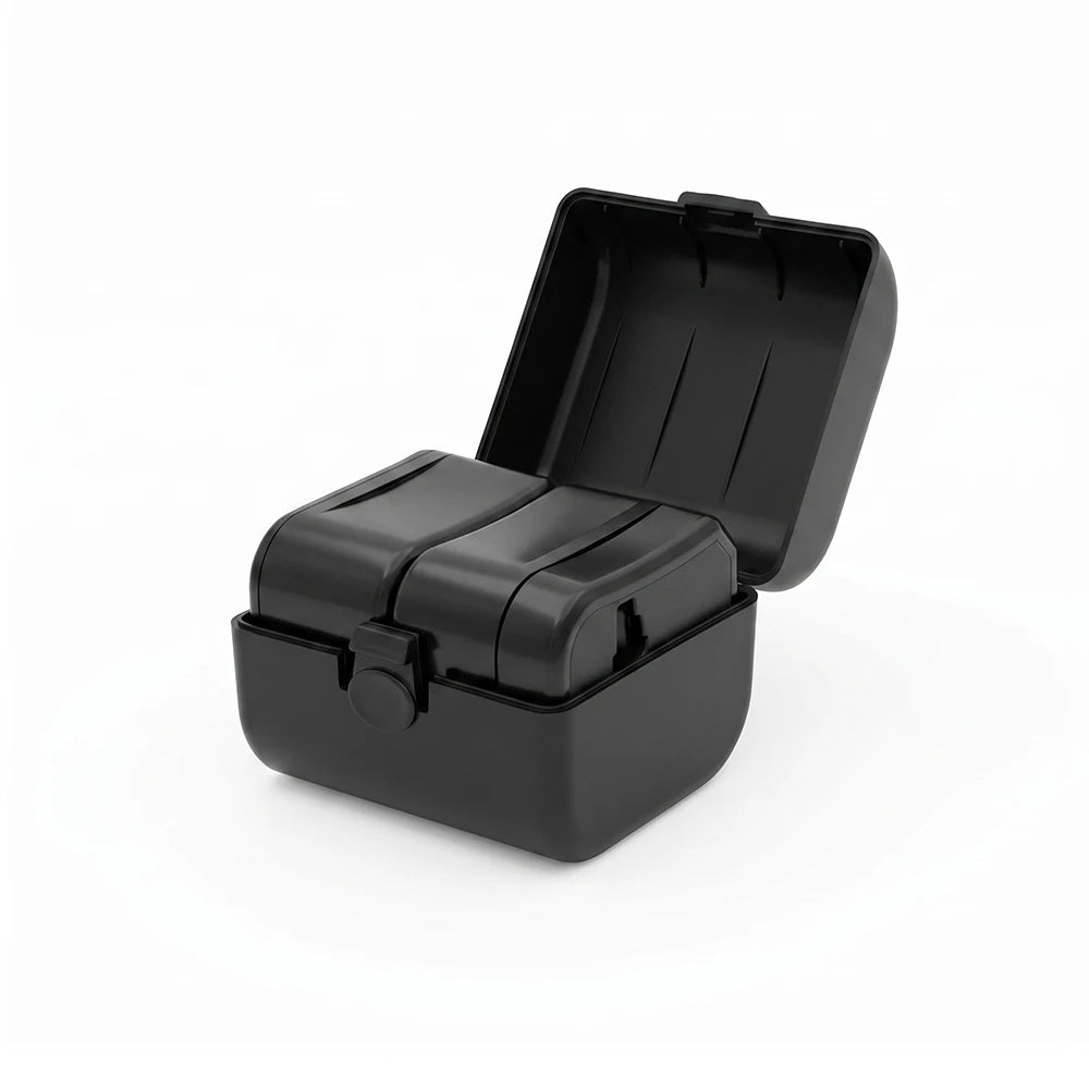 Adaptador de viagem EU/US/UK/AU com estojo de arrumação
