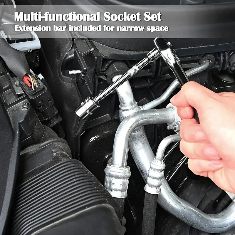 46-Piece Socket and Bit Tool Kit - Options