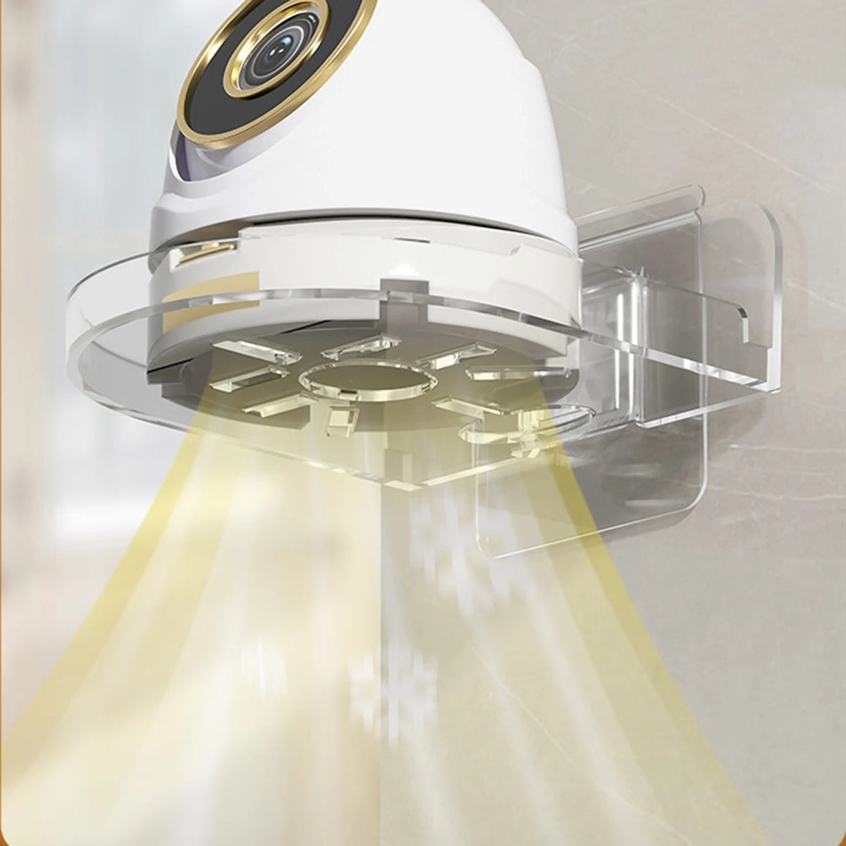 Universal Non-Drilling Wall Mount for CCTV Camera - Durable and Space-Saving Storage Holder