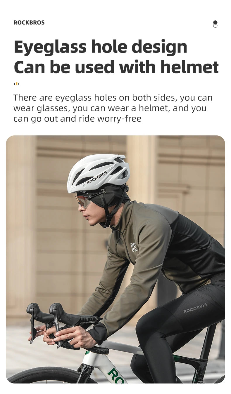 Winter Cycling Headband Ear Warmer Windproof Double Layer