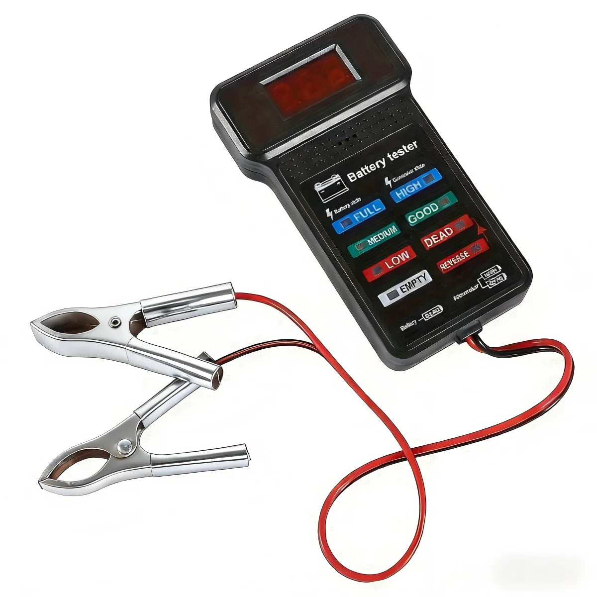 Smart Car Battery Tester, Suitable for Home Self-Checking/Repair Shops, One-Click Diagnosis of Life Span and Capacity, Quick Fault Identification, Intuitive Data Display, Compatible with Multiple Car Models, a Tester That Can