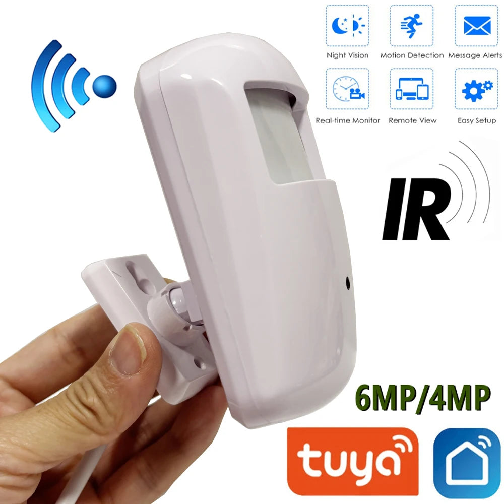 Mini WiFi Security Camera with Motion Detection and Night Vision