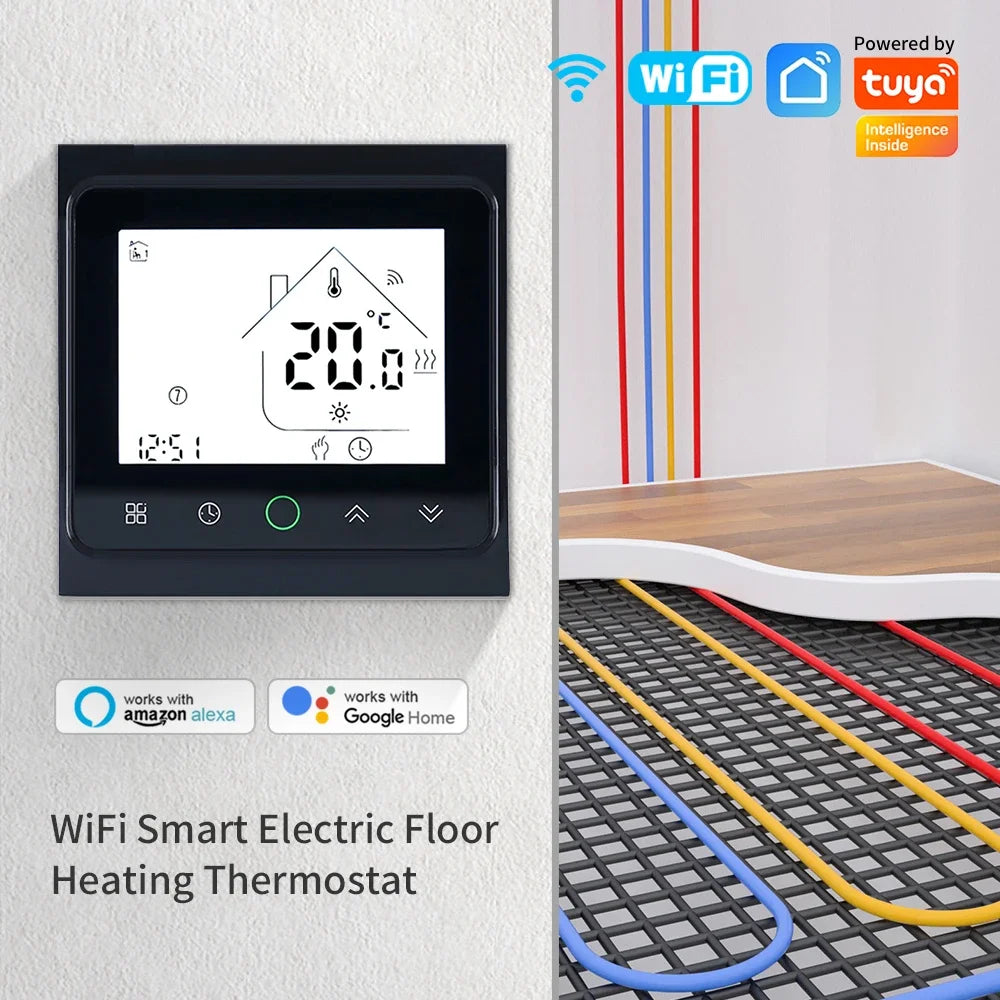 Wi-Fi-varmetermostat - valgmuligheder for system