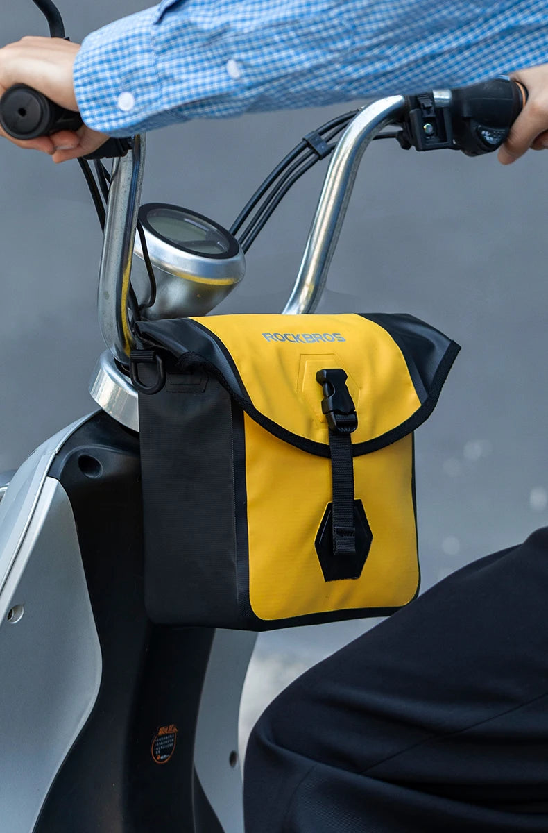 Borsa Impermeabile per Moto ROCKBROS Borsa Laterale da Sella Kit Attrezzi Borsa da Viaggio Outdoor Borsa Laterale per Moto Bumper Motor Pack