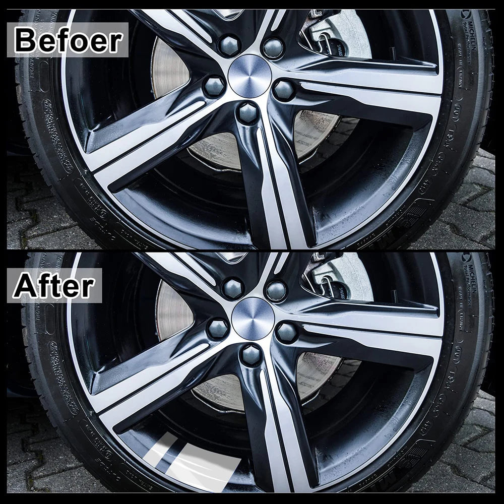 6PCS car wheel hub decoration car stickers electric motorcycle wheel hub stickers decoration a variety of models available.