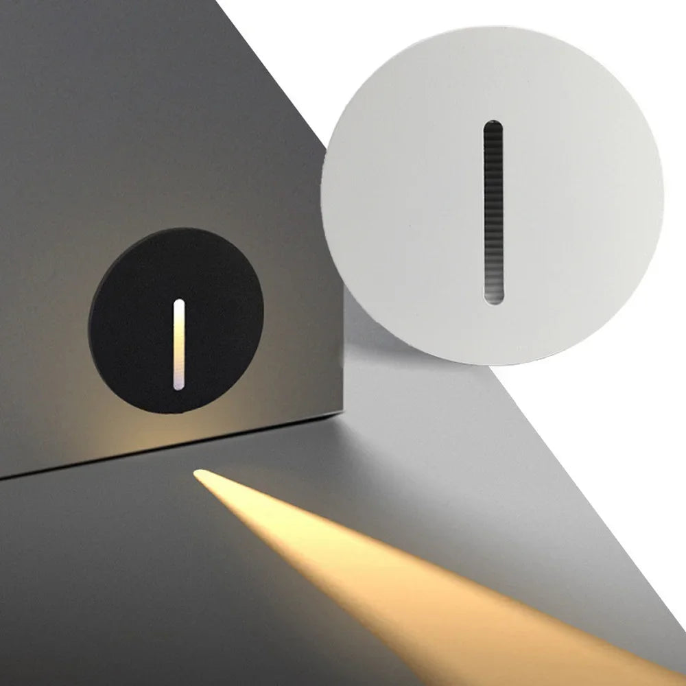 3 W Recessed Step Light, Sensor or Switched Version
