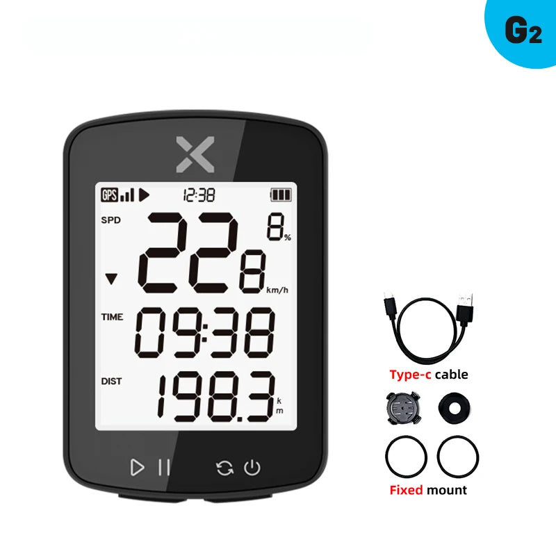 XOSS New G2 GPS G2+ Cycling Computer G Plus Wireless Speedometer Bluetooth Tracker Waterproof Road Bike MTB Bicycle Odometer