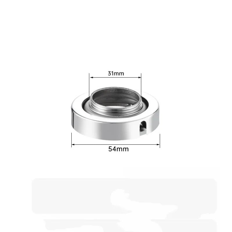 Écrou de fixation et attache de montage pour robinet, 31–32 mm