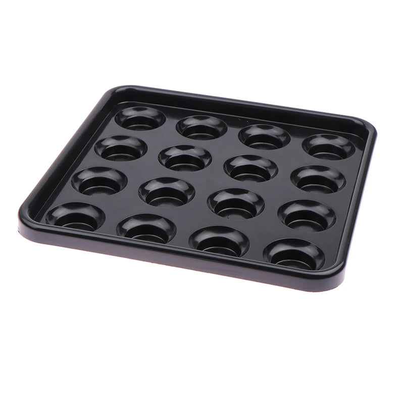 Billiardkugel-Aufbewahrungsablage, 25 × 25 cm