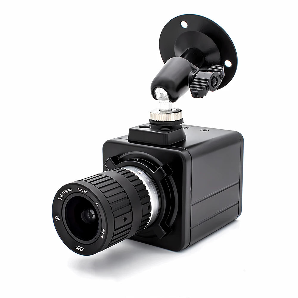 WGWK 4K MINI IP Kamera 3/4/5/8MP Manuální Zoom POE48V CS Objektiv Kovová Krabička Průmyslová Inspekce Bezpečnostní Webkamera Video Dohled