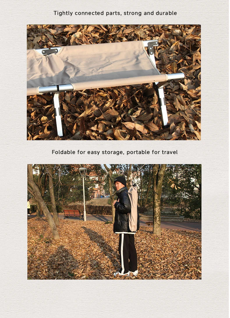 Double Camping Stool for Two | Lightweight Folding Outdoor Seat