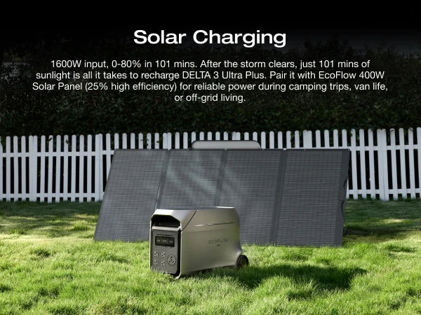 Portable Power Station 3072Wh 3600W LiFePO4 for Trolling Motor