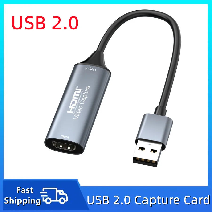 Scheda di acquisizione video HDMI, USB 2.0 o USB 3.0