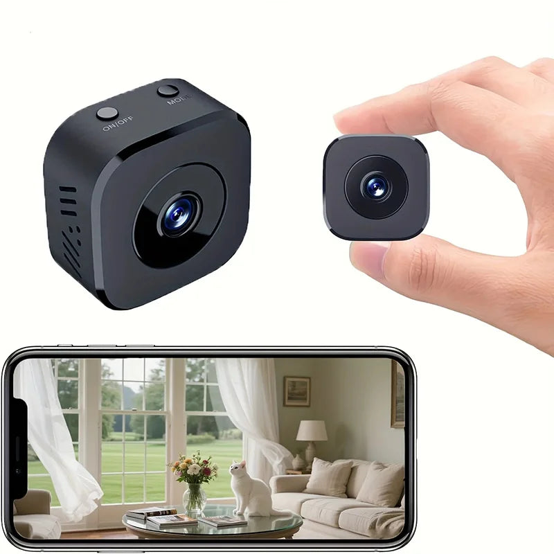 Mini Wi-Fi Security Camera with Motion Detection
