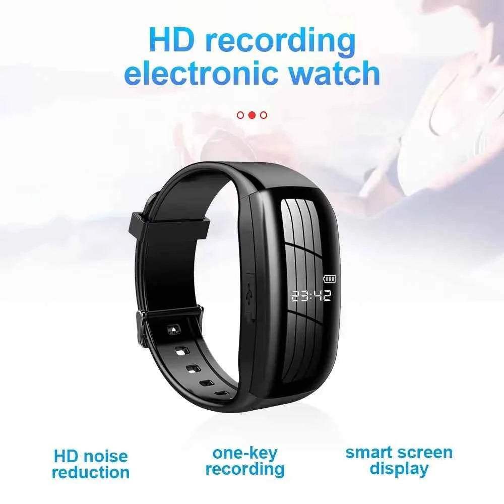 Wristband Video and Voice Recorder – 8 to 256 GB Options