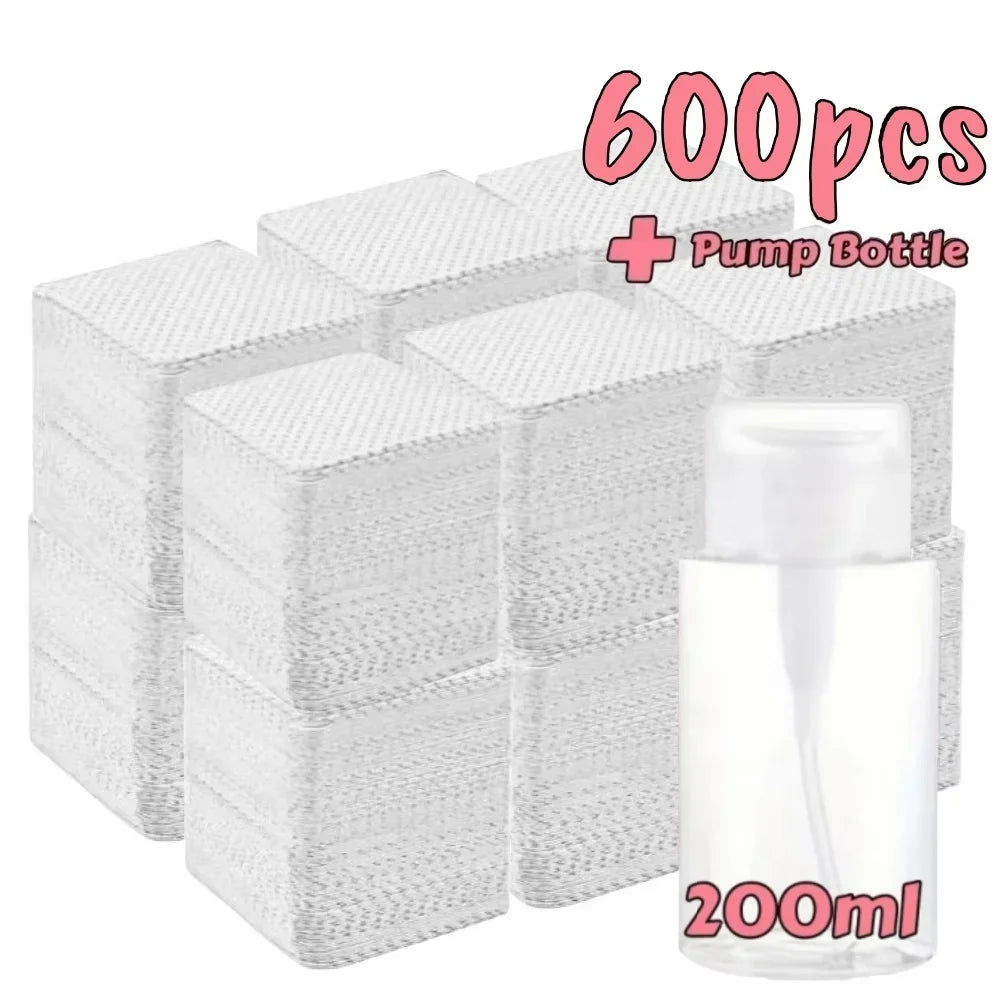 Lint-Free Nail Wipes Gel Cleansing Tissues