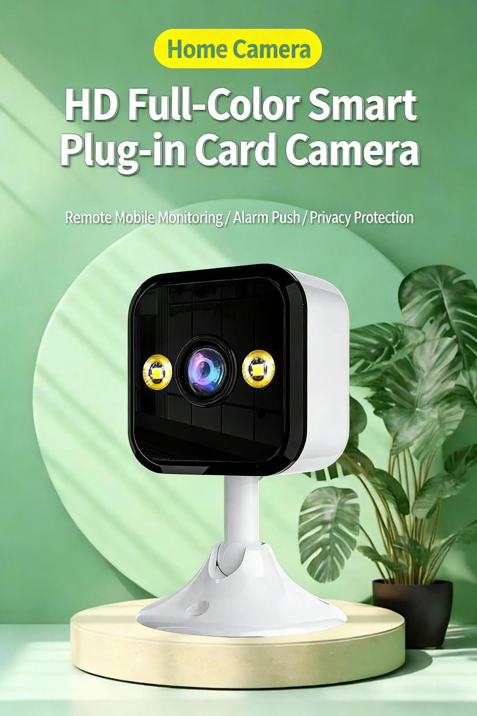 Caméra de sécurité WiFi 1080P intérieure extérieure IP66 vision nocturne