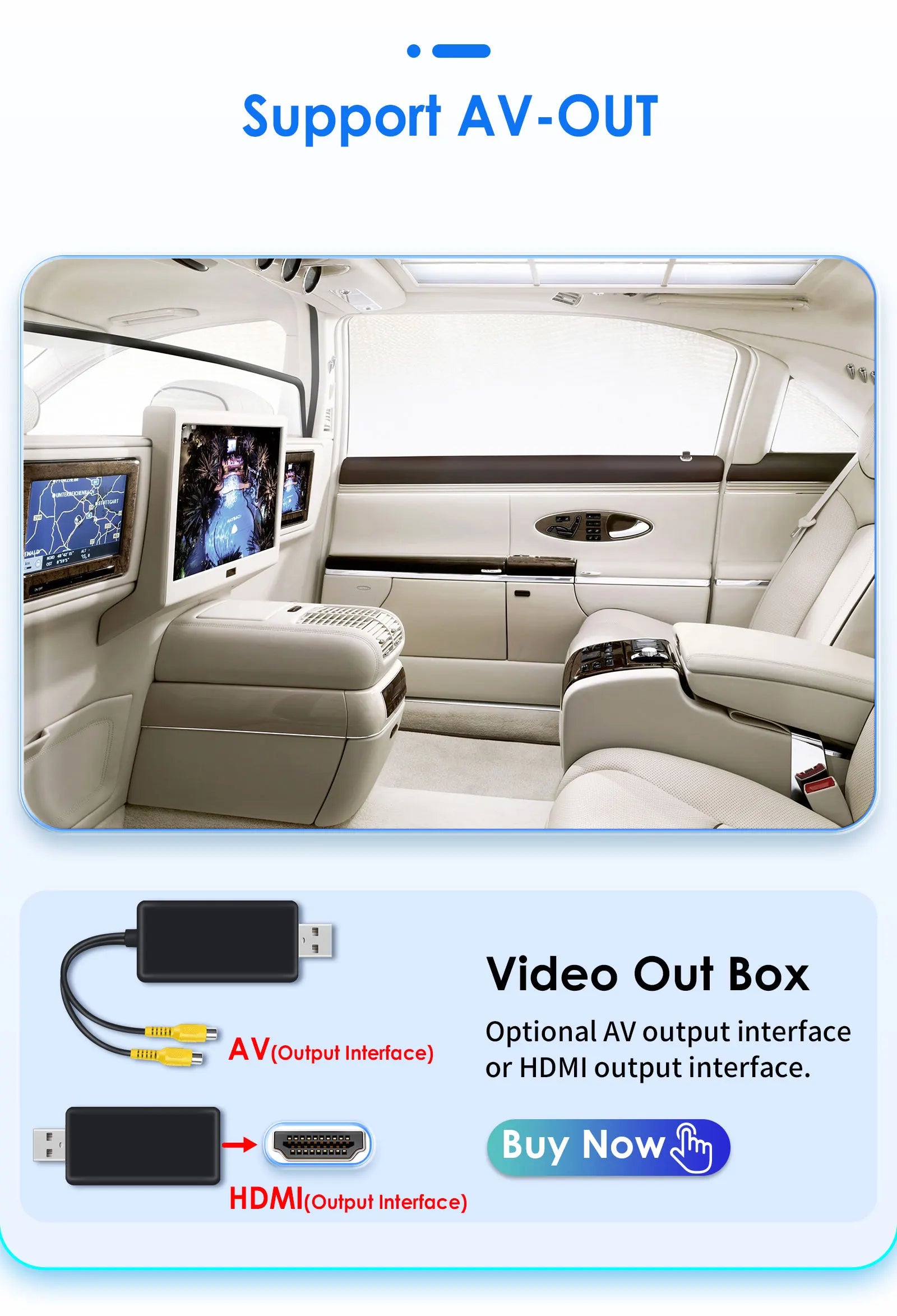 HIZPO 7-Inch Android Car Radio with CarPlay for Opel