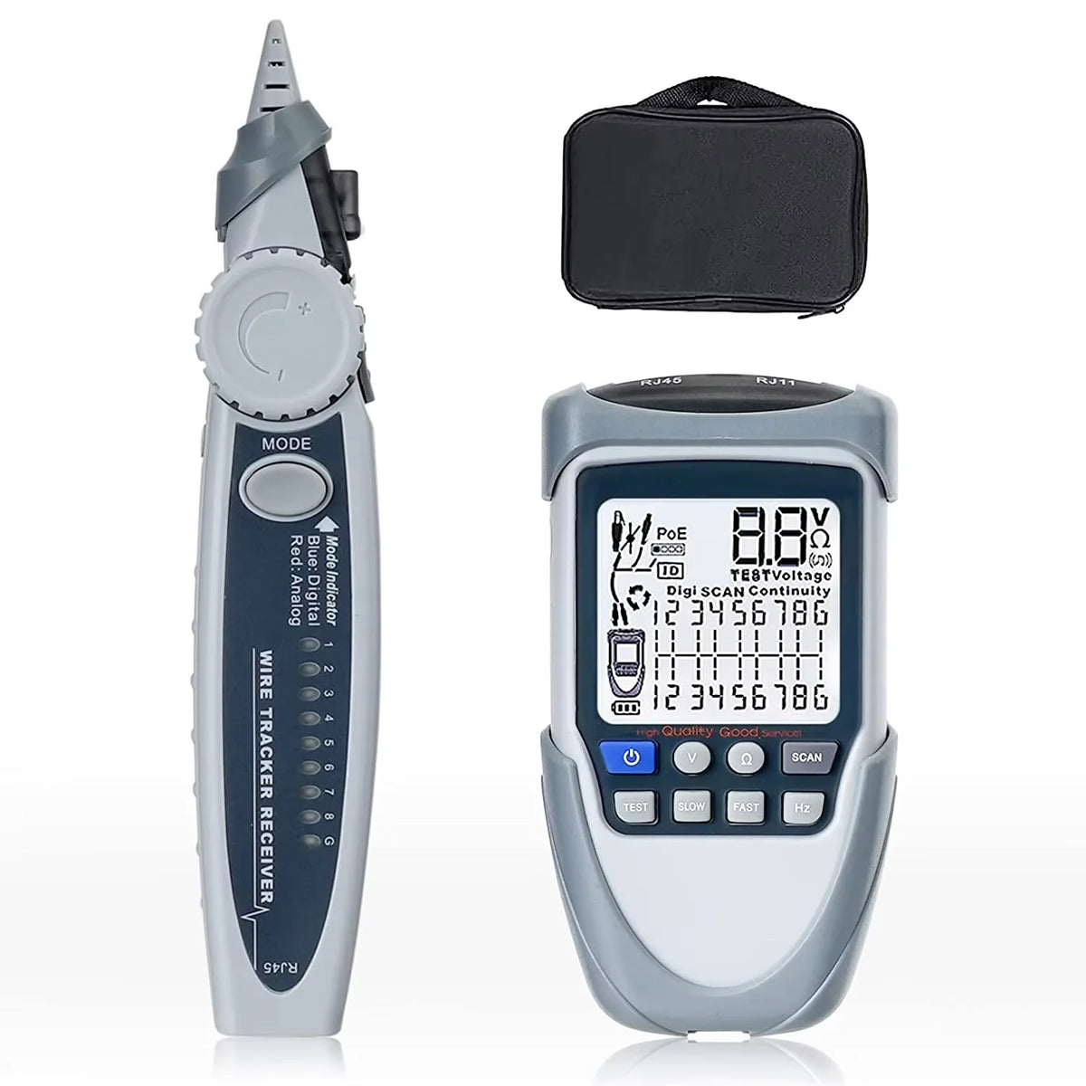 Netzwerkkabel-Tracer und PoE-Tester - ET612/ET613