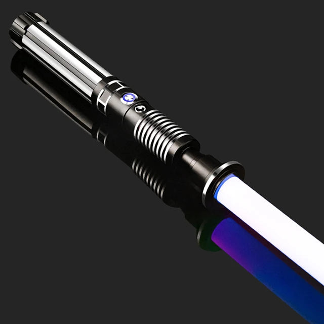 Sabie de jucărie luminoasă RGB cu mâner metalic