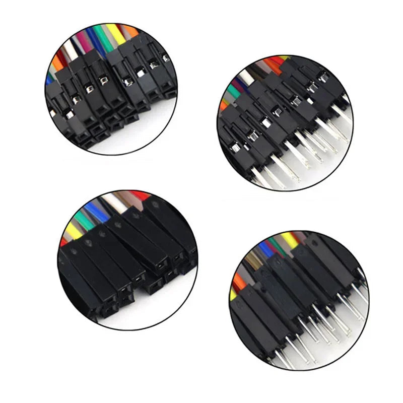 20Pin Dupont Line Male To Male Female To Female Male To FeMale Jumper Wire Cable 10cm 20cm 30cm for Arduino DIY KIT