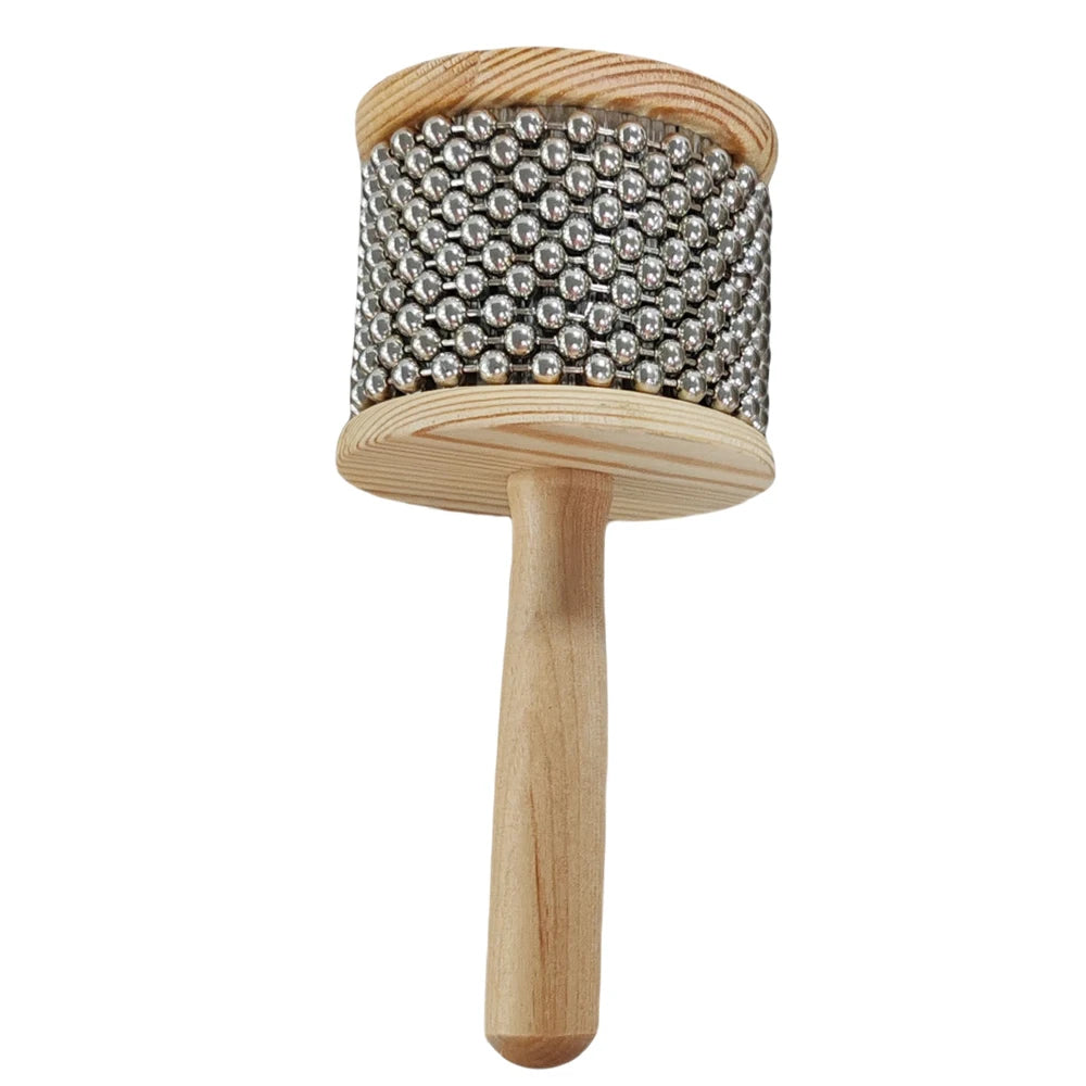 Ξύλινο Cabasa χειροκίνητο κρουστό shaker