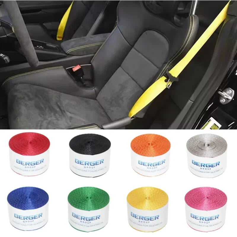 Universal Car Seat Belt Webbing, 3.6M x 4.8CM