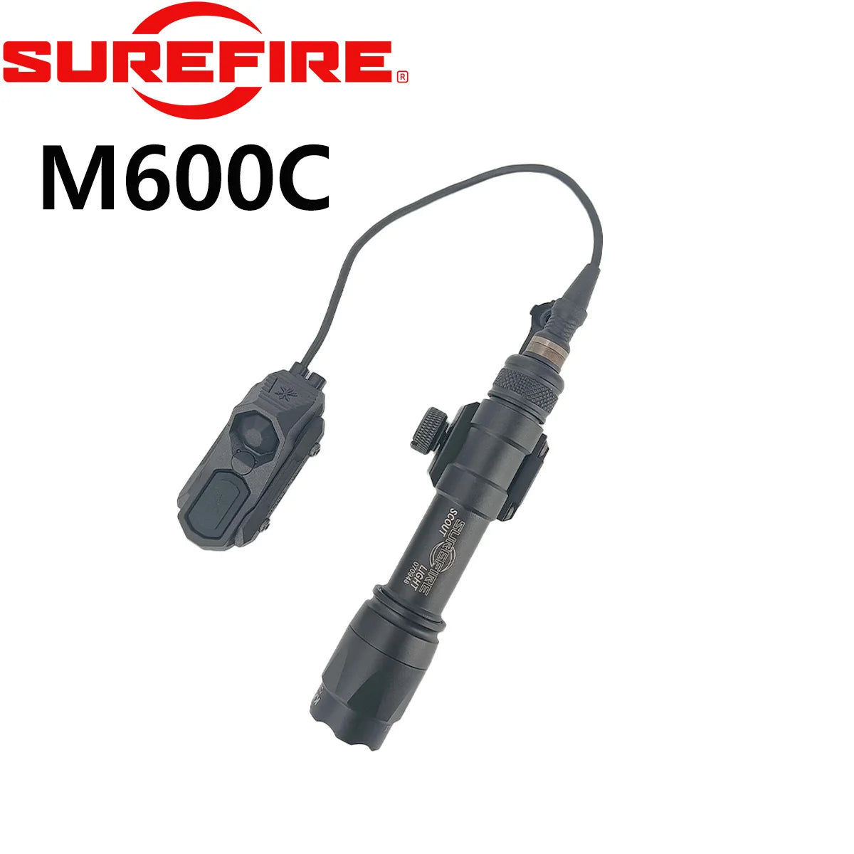 Surefire M600 M600C M300 Tactical Rifle AR15 Flashlight Airsoft Hunting Aisoft Rifle Gun Scout Light Axon Dual Function Switch