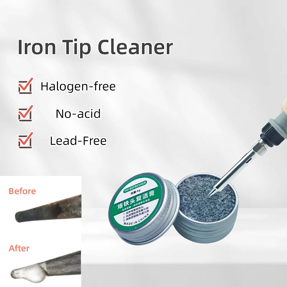 Soldering Tip Cleaning and Tinning Compound