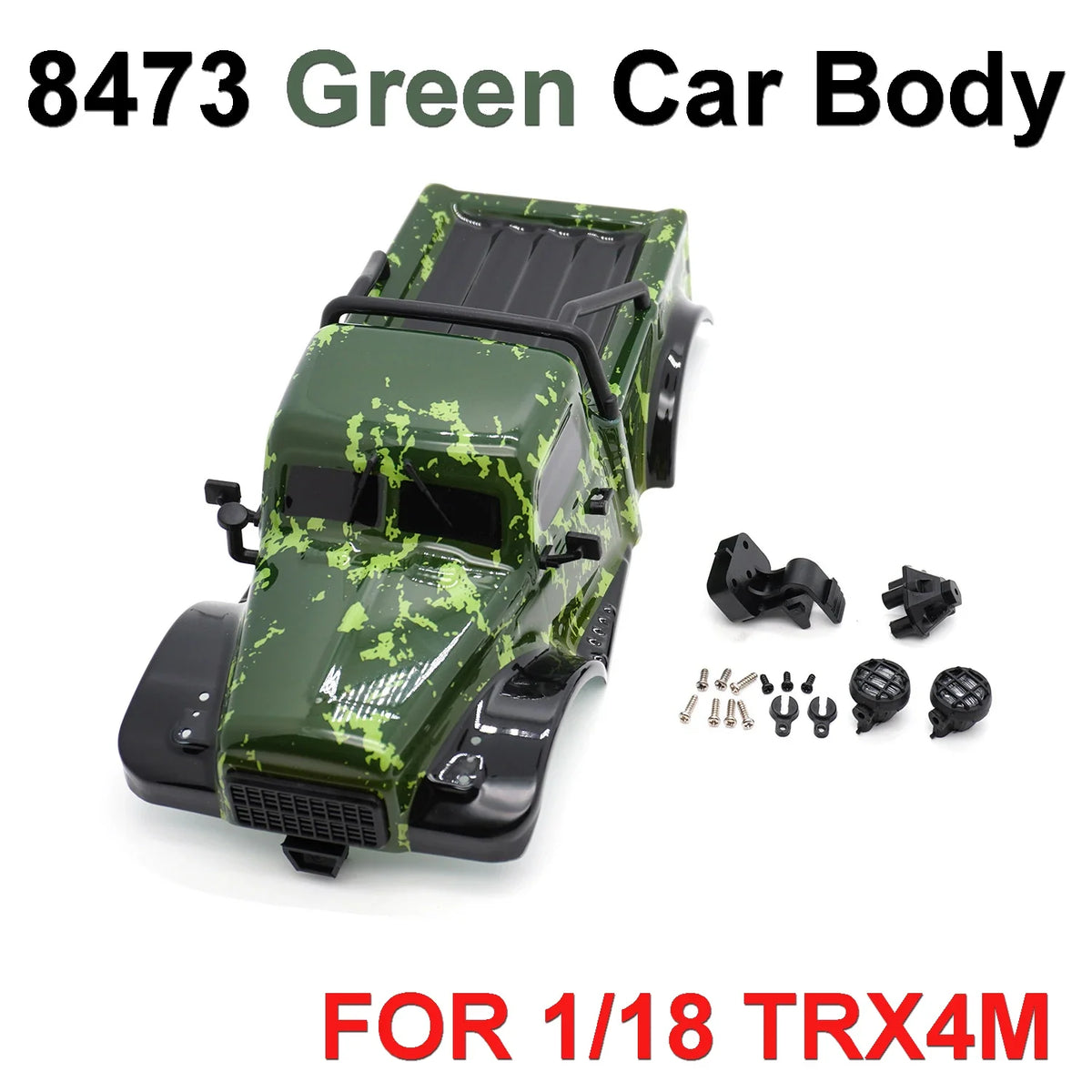 1:18 RC Body Shell Kit 155mm for TRX4M Bronco and Defender