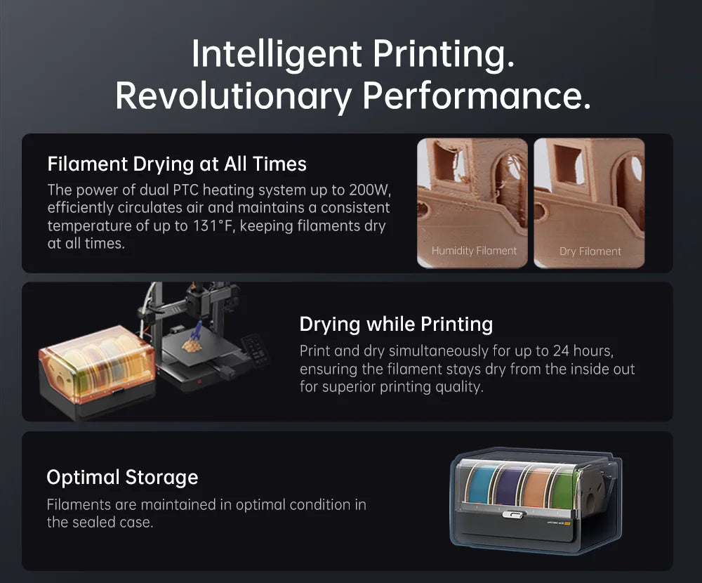 ANYCUBIC Kobra 3 Combo AE Version Multi‑Color FDM 3D Printer