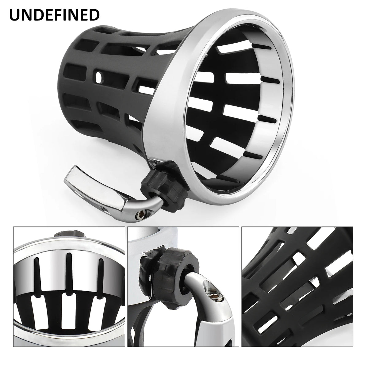 Motorcycle Perch-Mount Cup Holder, Style Options