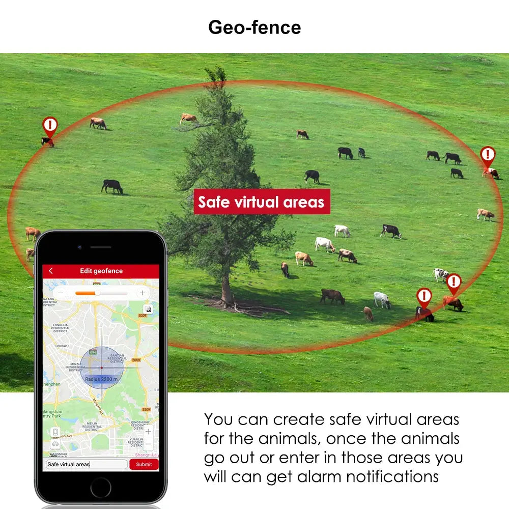 MiCODUS GPS Dog Tracking Device ML935 for Horse Cow Hound 3000mAh Microphone Dog GPS Tracker Geo-fence Free APP PK TKSTAR TK905 Spy-shop.com