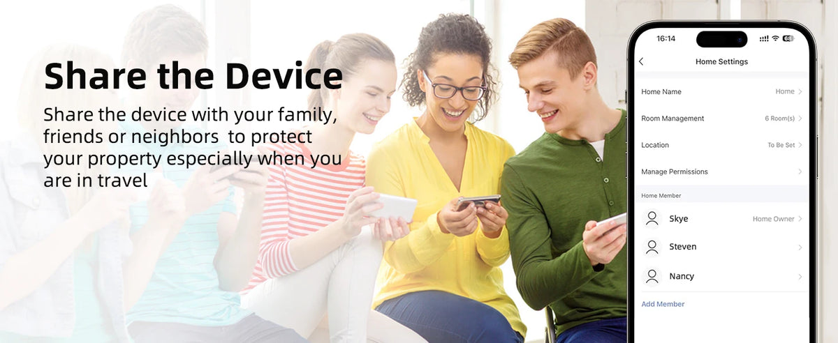 CPVAN 7 inch Smart Home Alarm System Wireless WiFi Home burglar Security Alarm with accessories support Tuya Smart Life control