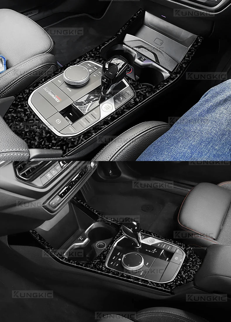 BMW 1 Series F40 / 2 Series F44 Carbon Fiber Gear Panel Trim