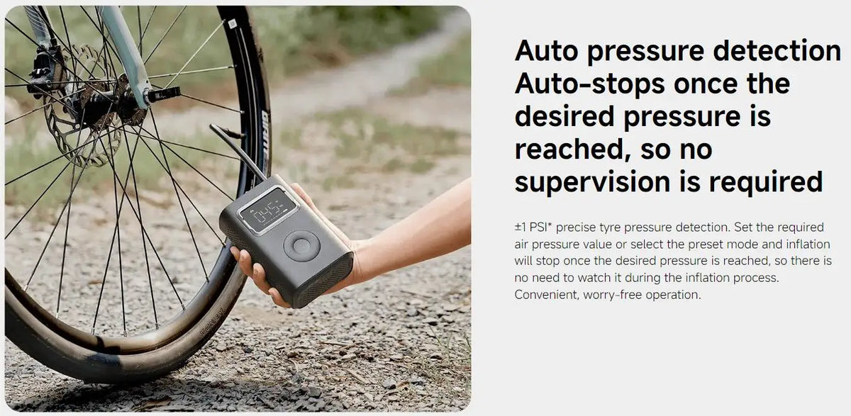 Xiaomi Mijia Portable Air Compressor 2 / 2D / 2PRO, Smart Digital Tire Pressure Detection Inflator, Portable Electric Air Pump