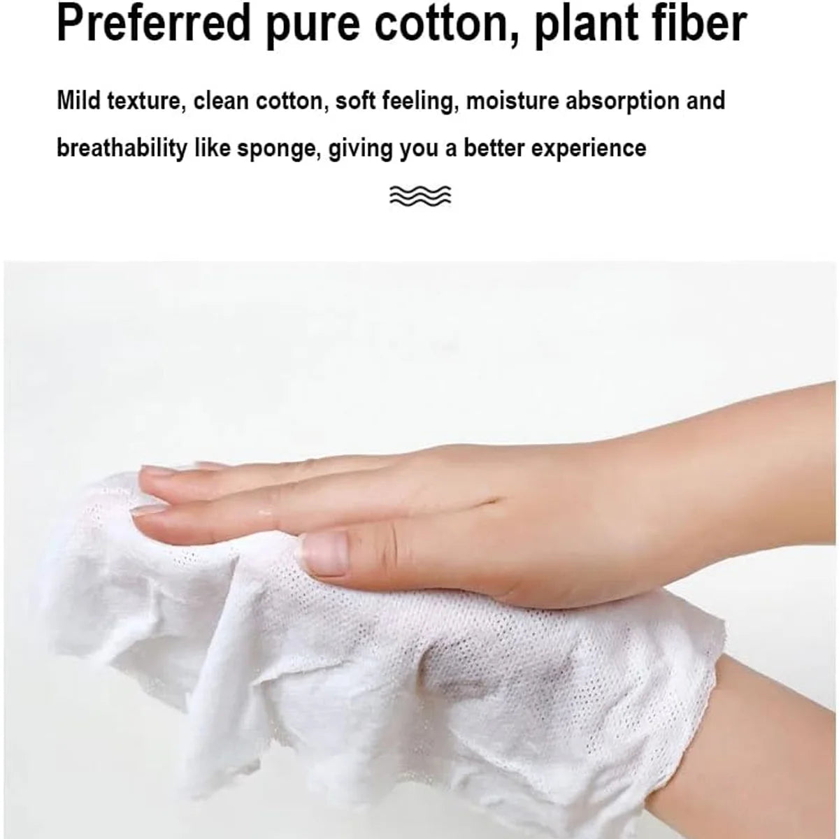 Compressed Cotton Face Towels for Travel, Camping and Daily Use