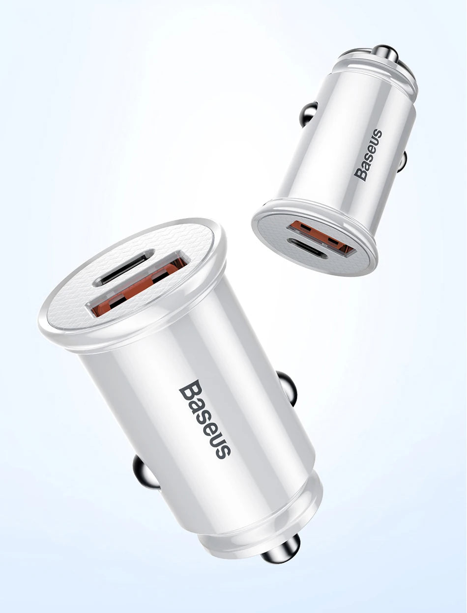 USB Car Charger - USB-A and USB-C Options