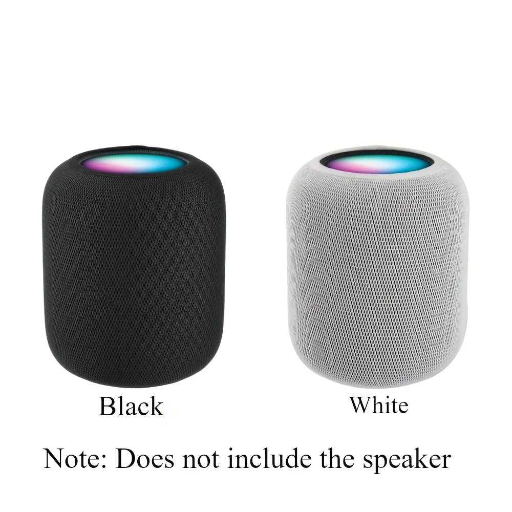 Capa de proteção para coluna, adequada para HomePod de 2.ª geração, em nylon de alta qualidade, capa inteligente com orifício para carregamento.
