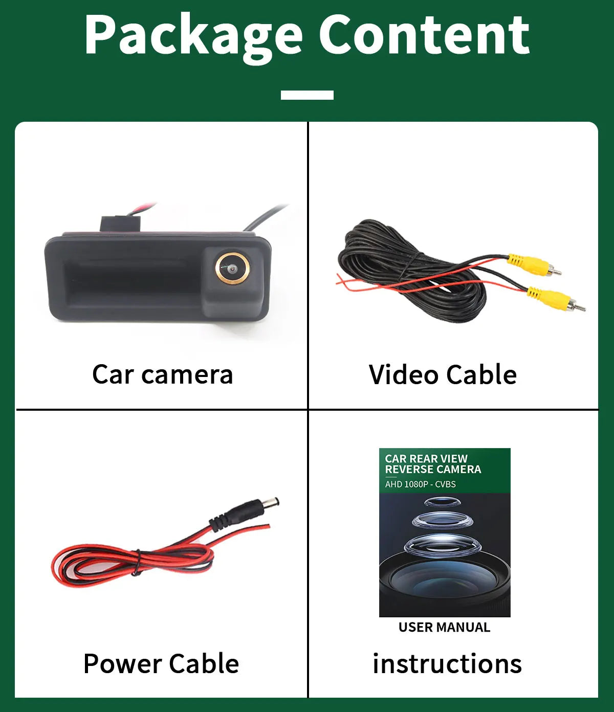 AHD 1080P Car Rear View Reverse Camera For Land Rover Range Freelander 2 Ford Focus 2 MK2 Mondeo MK4 S-Max C-Max Kuga Fiesta