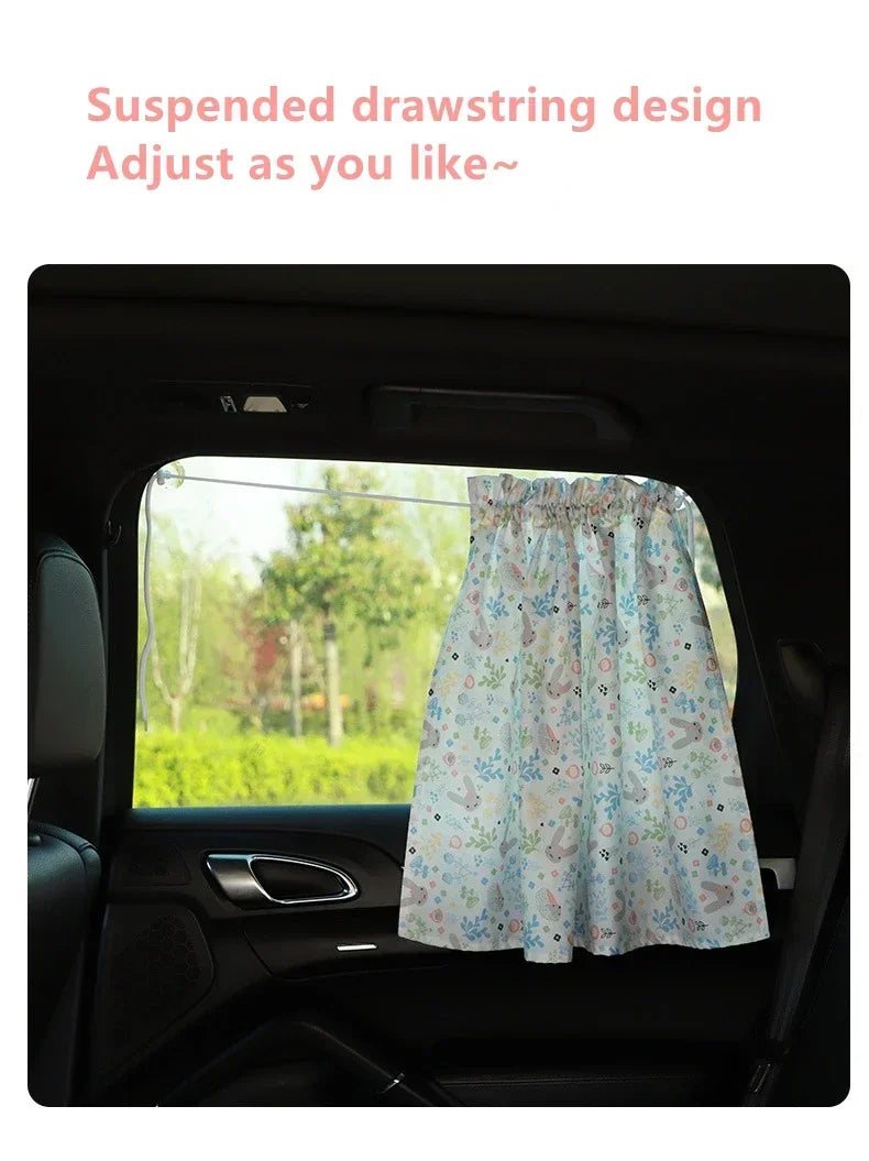 Cartoon Car Window Sunshade Cover