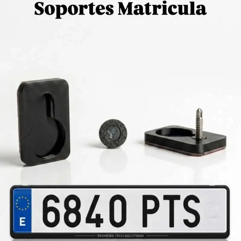 Universal Detachable License Plate Bracket Plastic Material Auto Exterior Accessory Quick Release For Fast Assembly&Disassembly