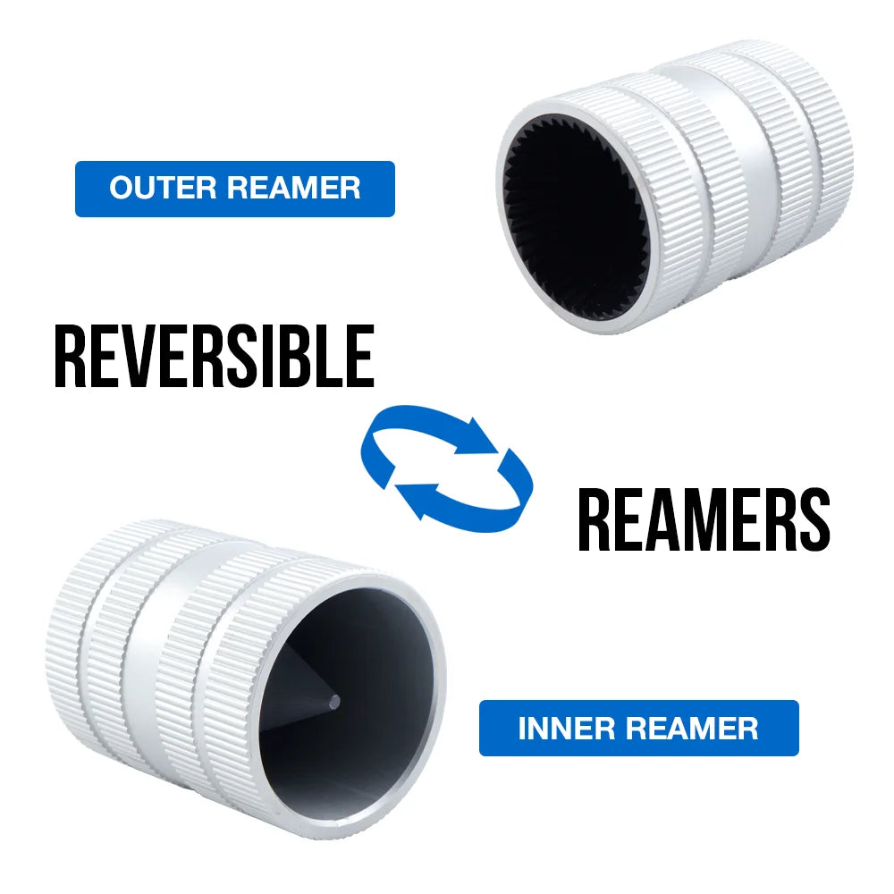 Aluminium Pipe Deburring Reamer, Size Options