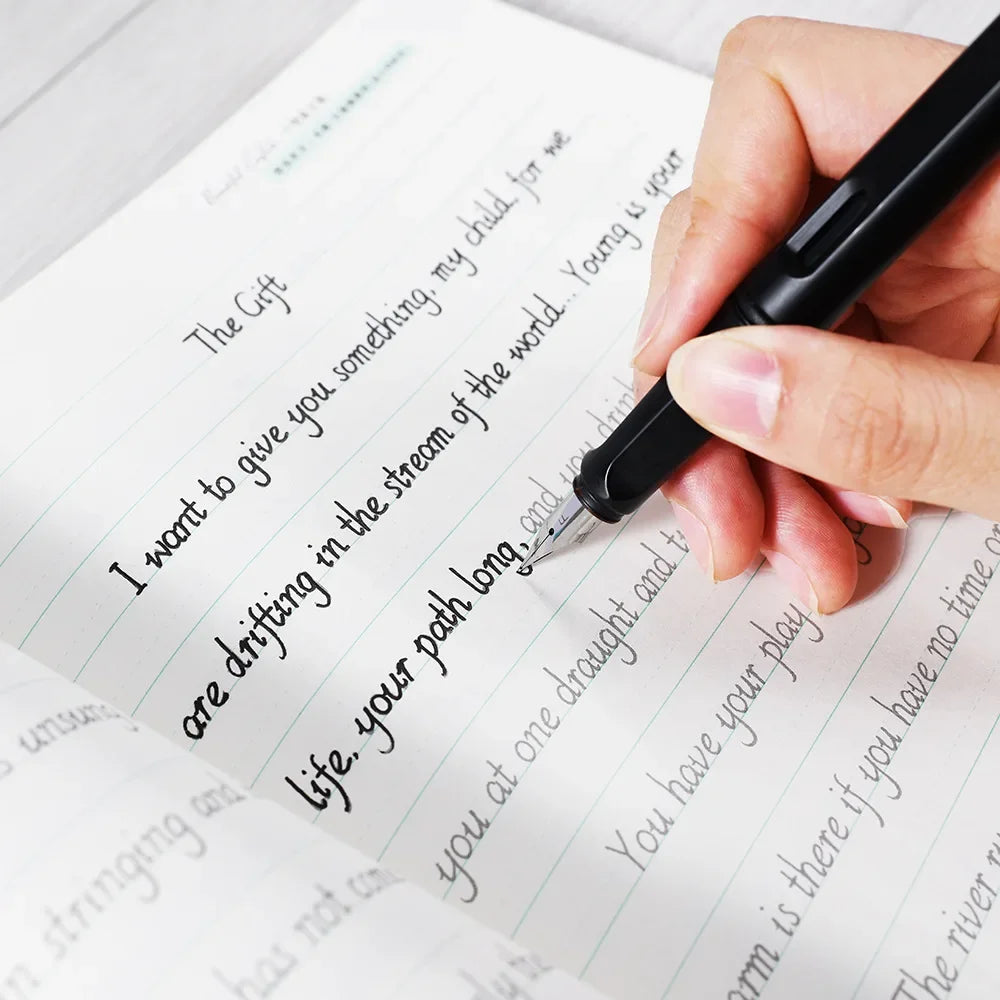 English Handwriting Practice Copybook, Style Options