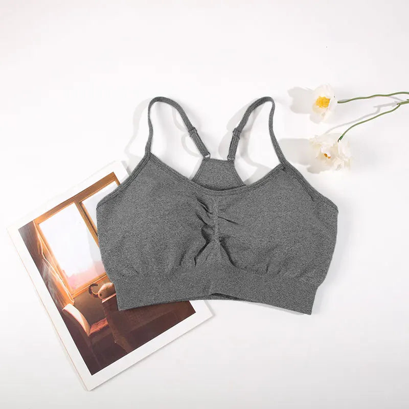 Nahtloses Yoga-BHF-BH und Shorts – Getrennt oder Set-Optionen