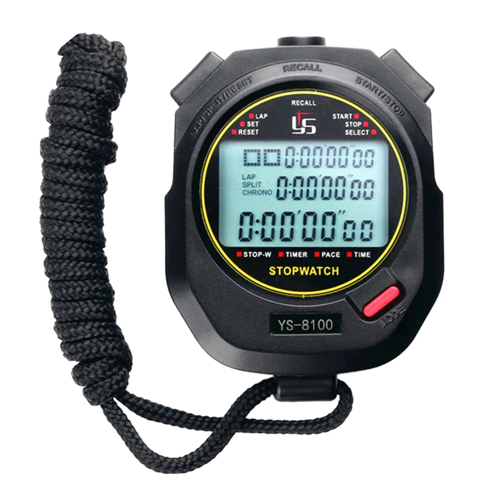 Digitale handstopwatch, verschillende modellen